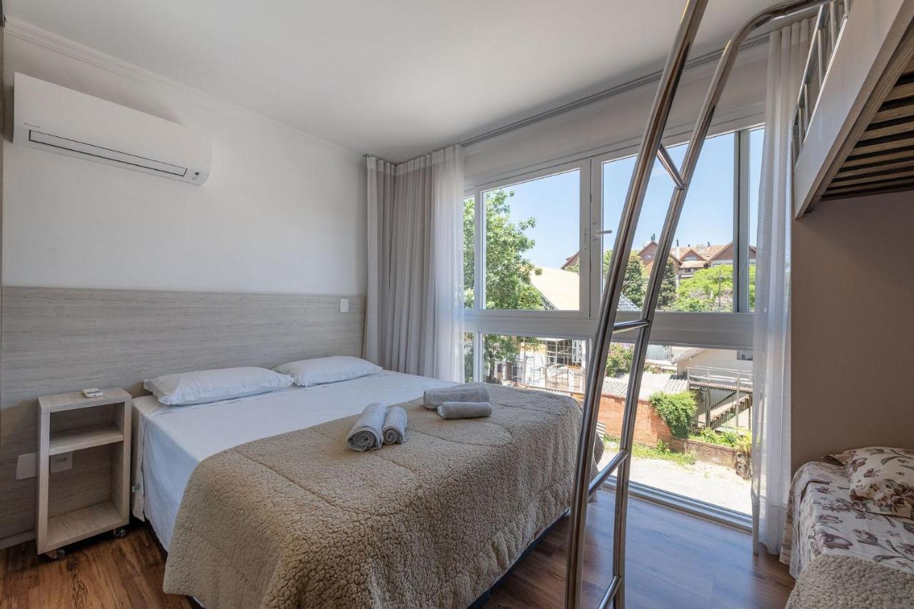 Luxuoso Apartamento no Coração de Gramado Exterior foto